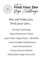 Find Your Zen Yoga Challenge